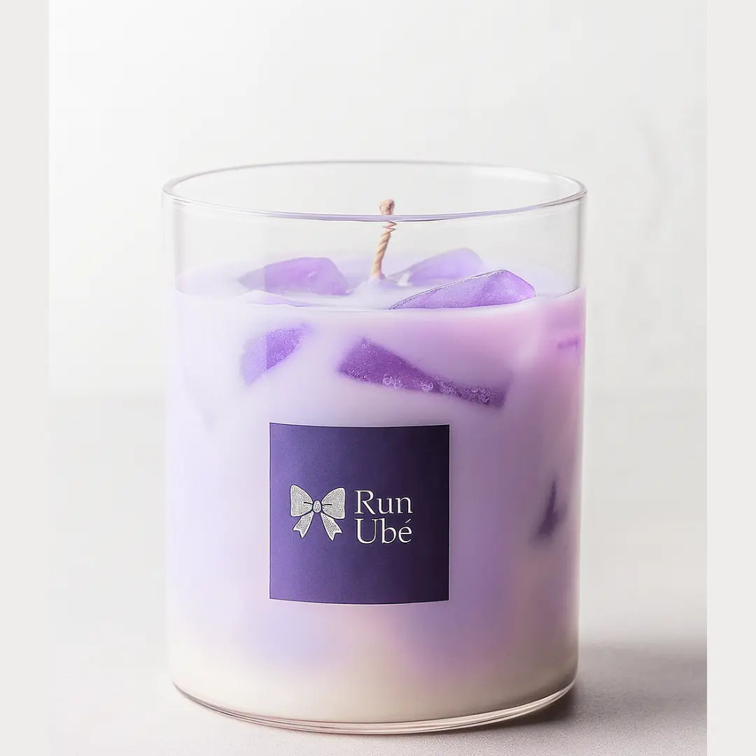 Bougie Iced Ubé Latte