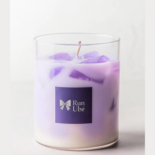 Bougie Iced Ubé Latte